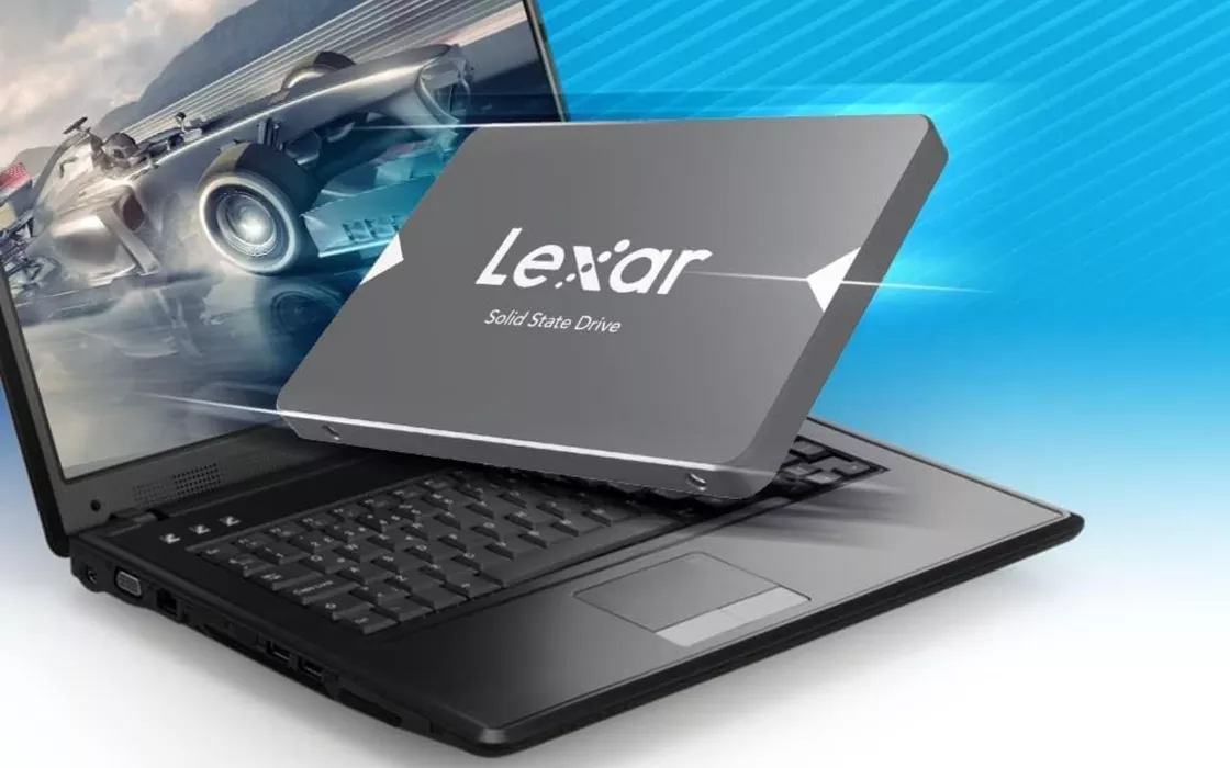 SSD Lexar NS100 da 1 TB con velocità fino a 550 MB/s: sconto del 43% su Amazon