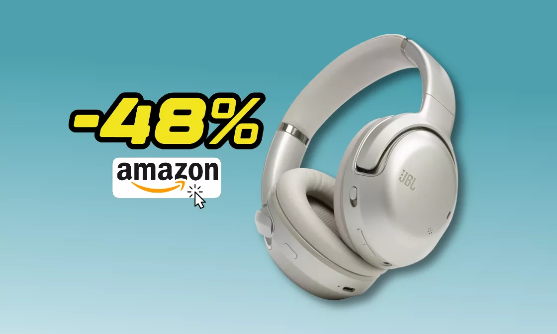 Le cuffie Bluetooth top di gamma di JBL vanno a ruba su Amazon (-48%)