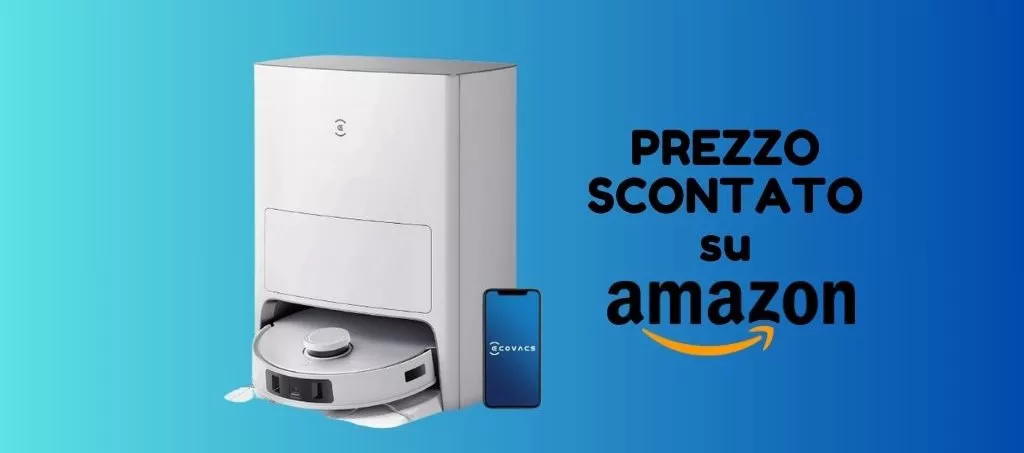 Robot aspirapolvere Ecovacs a PREZZO SCONTATISSIMO su Amazon!