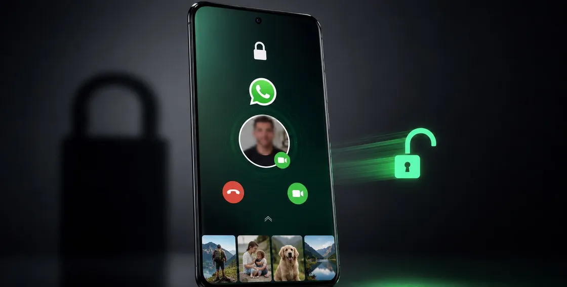 WhatsApp, foto visibili con Android bloccato: ecco quando succede