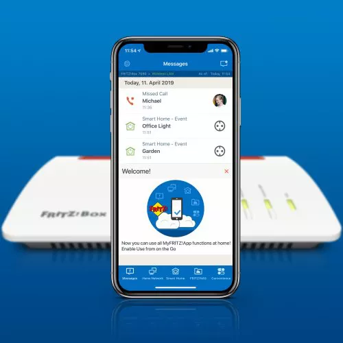 Aggiornata MyFRITZ!App, per controllare da Android e iOS chiamate e smart home