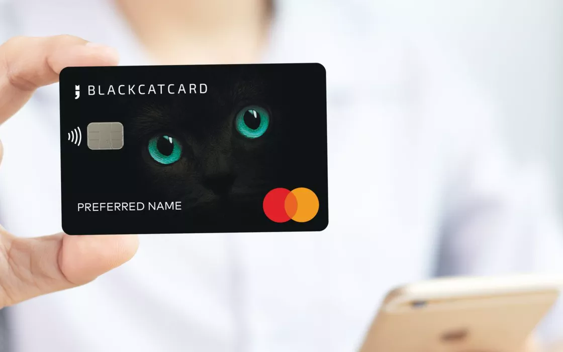 Blackcatcard: 4% di interessi se lasci almeno 300€ sul tuo conto
