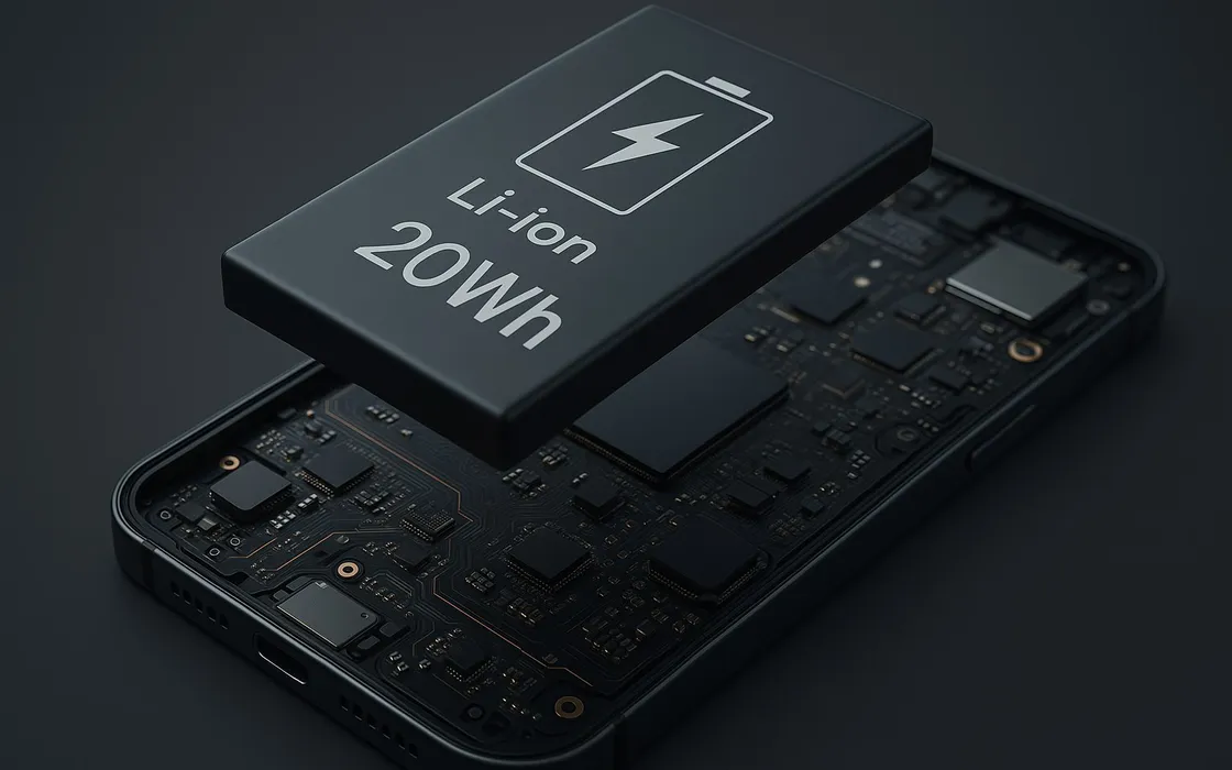 Perché le batterie degli smartphone non crescono più: il vincolo nascosto dei 20 Wh