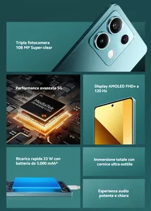Xiaomi Redmi Note 13 5G - Specifiche tecniche