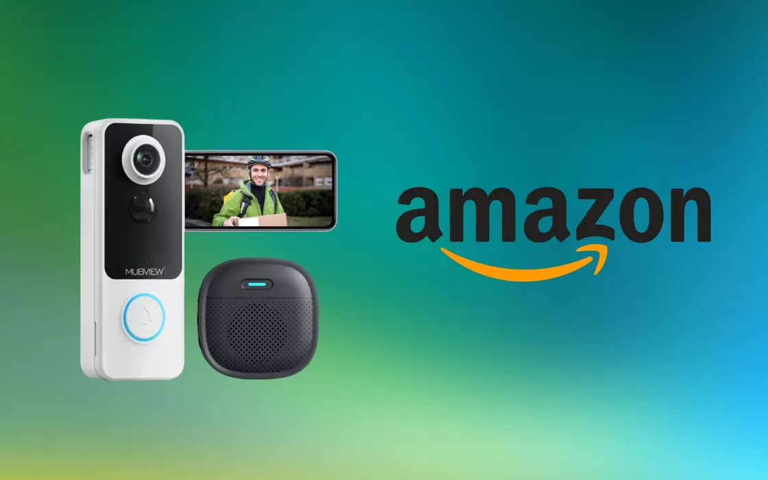 Videocitofono smart Wi-Fi in super promo su Amazon con coupon