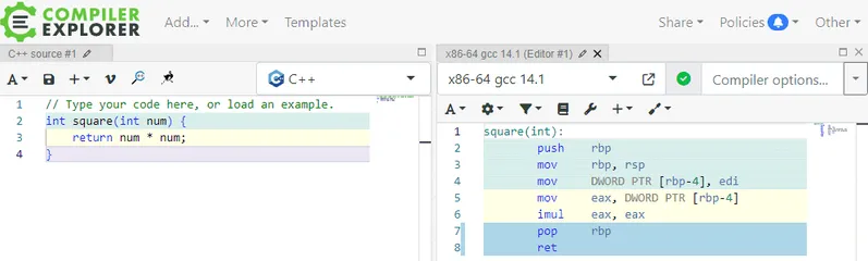 Compilatori online: tutti integrati in Compiler Explorer: che idea ...