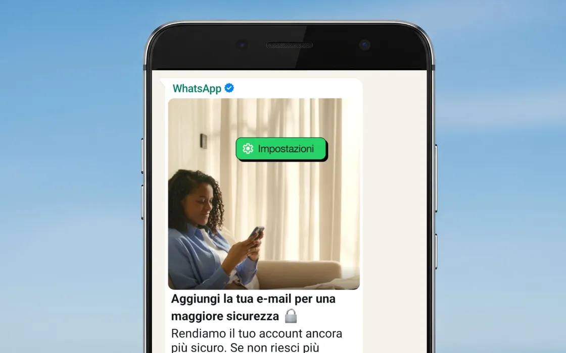 Perché WhatsApp ora ci chiede l'email