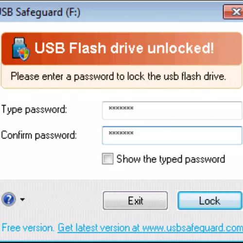 Proteggere la chiavetta USB con una password grazie a USB Safeguard
