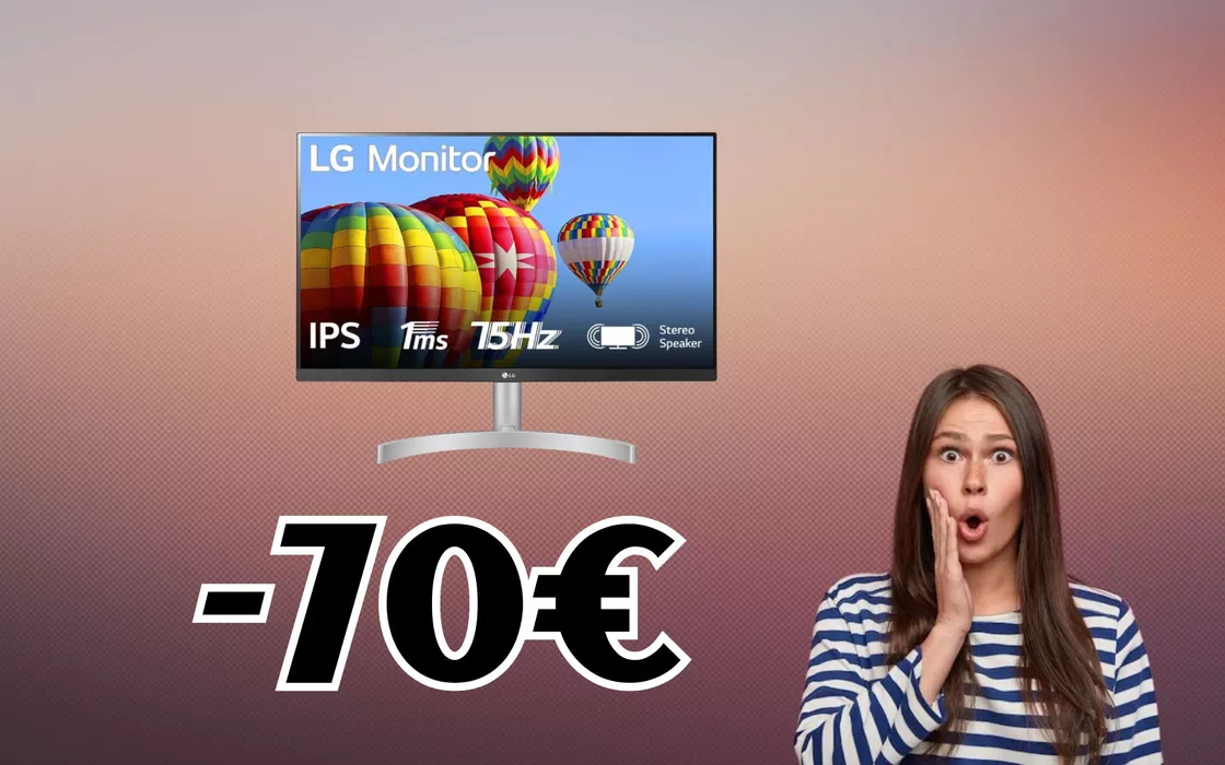 Scegli il monitor LG da 27