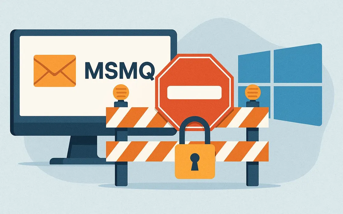 Patch Microsoft di dicembre 2025 blocca MSMQ su Windows 10: ecco la soluzione