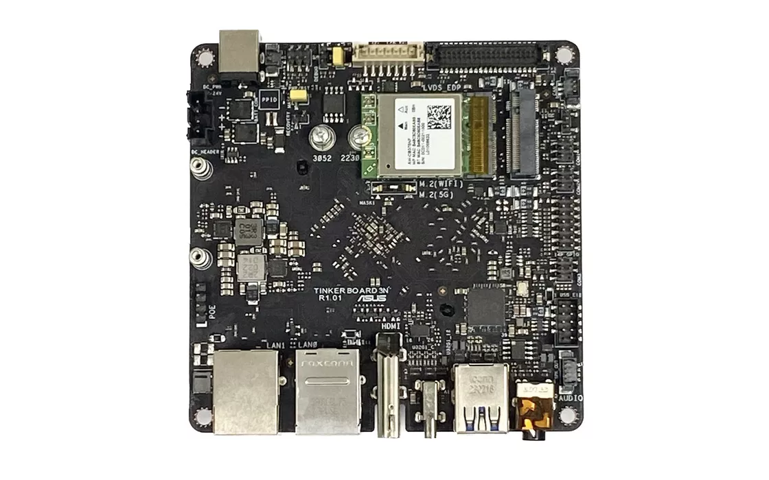 Tinker Board 3N, ultima versione del single-board computer ASUS simile a Raspberry Pi