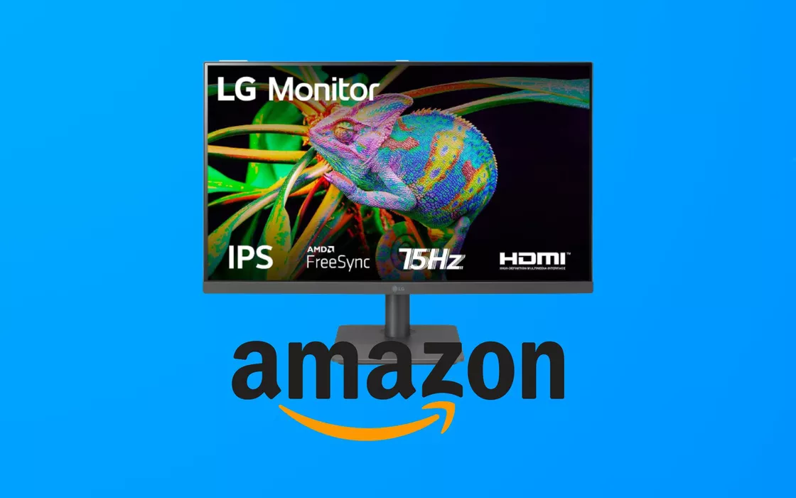 Monitor LG da 24 pollici da comprare ora su Amazon, scende sotto i 100 euro