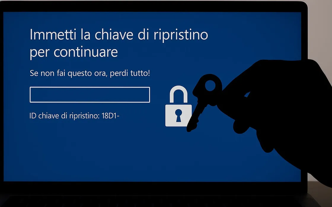 Immetti la chiave di ripristino per continuare su Windows: se non fai questo ora, perdi tutto!