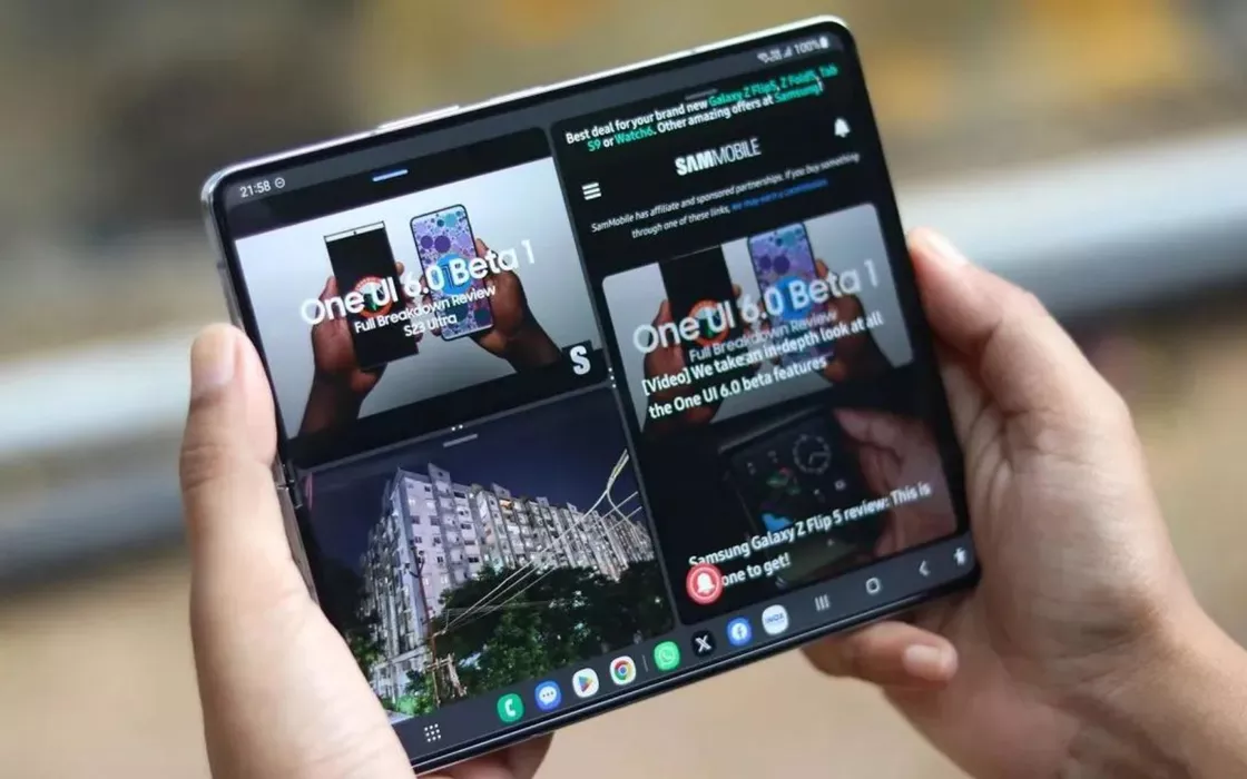 Il Galaxy Z Fold 6 ruba una caratteristica all'S24 Ultra e all'iPhone 15 Pro