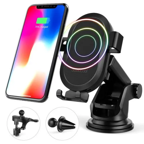 Auricolari Bluetooth 5.0 e caricabatterie wireless Qi anche per auto in offerta su Amazon Italia