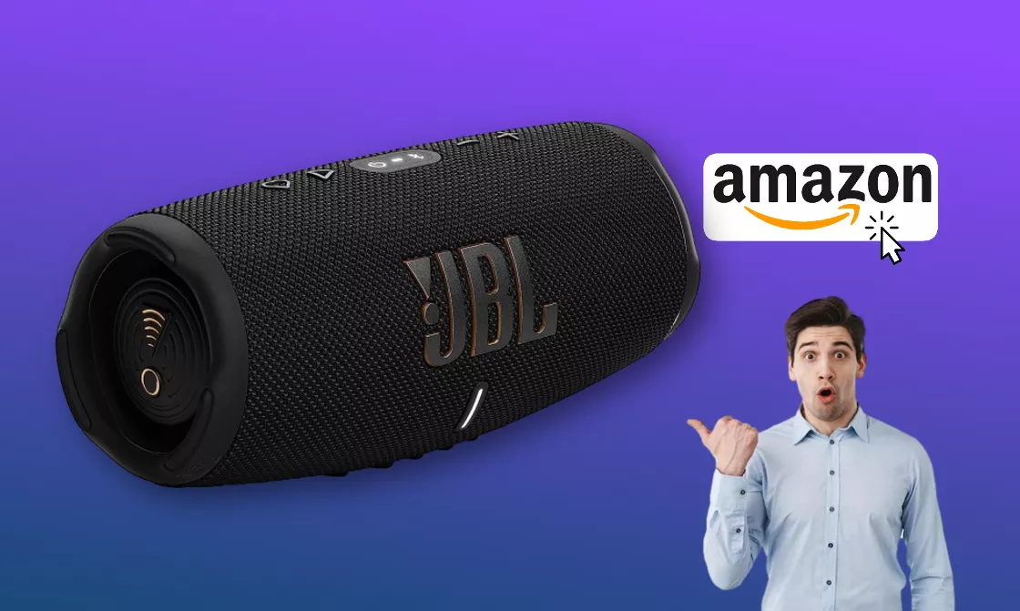 JBL Charge 5 con Wi-Fi e Bluetooth: risparmia SUBITO su Amazon