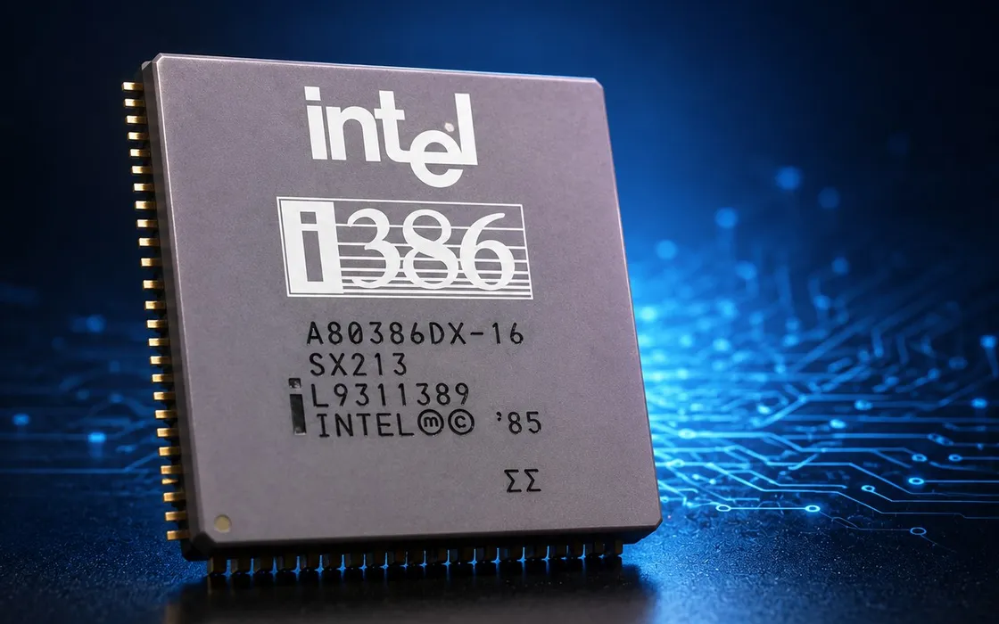 z386 ricrea un 80386 open source partendo dal microcodice originale