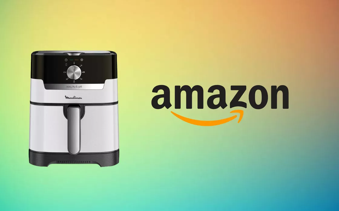 La friggitrice da 4,5 litri di Moulinex è in promo su Amazon (-29%)