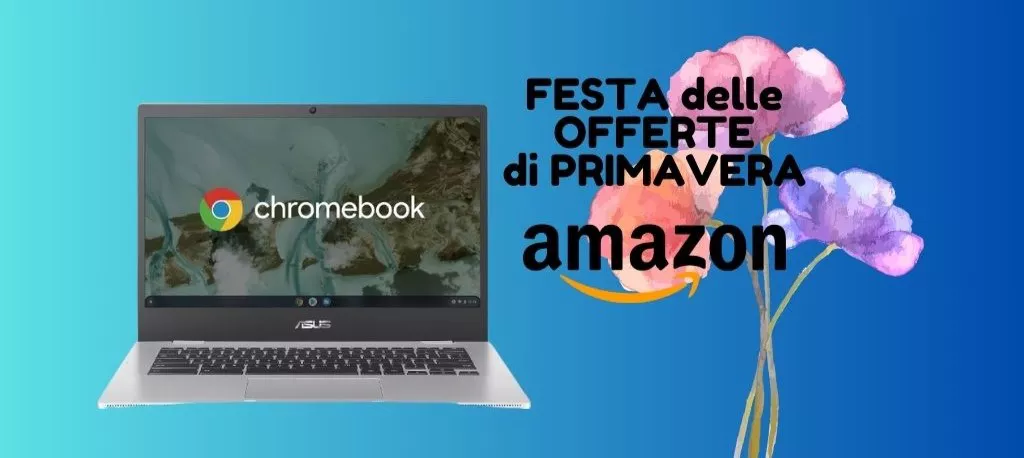 Festa delle Offerte di Primavera di Amazon: pc Asus Chromebook A SOLI 189 euro!