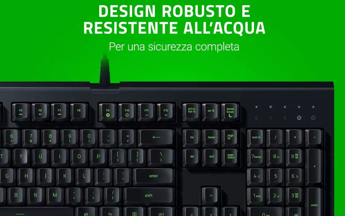 Tastiera Razer Cynosa Lite con illuminazione RGB a meno di 24 euro su Amazon