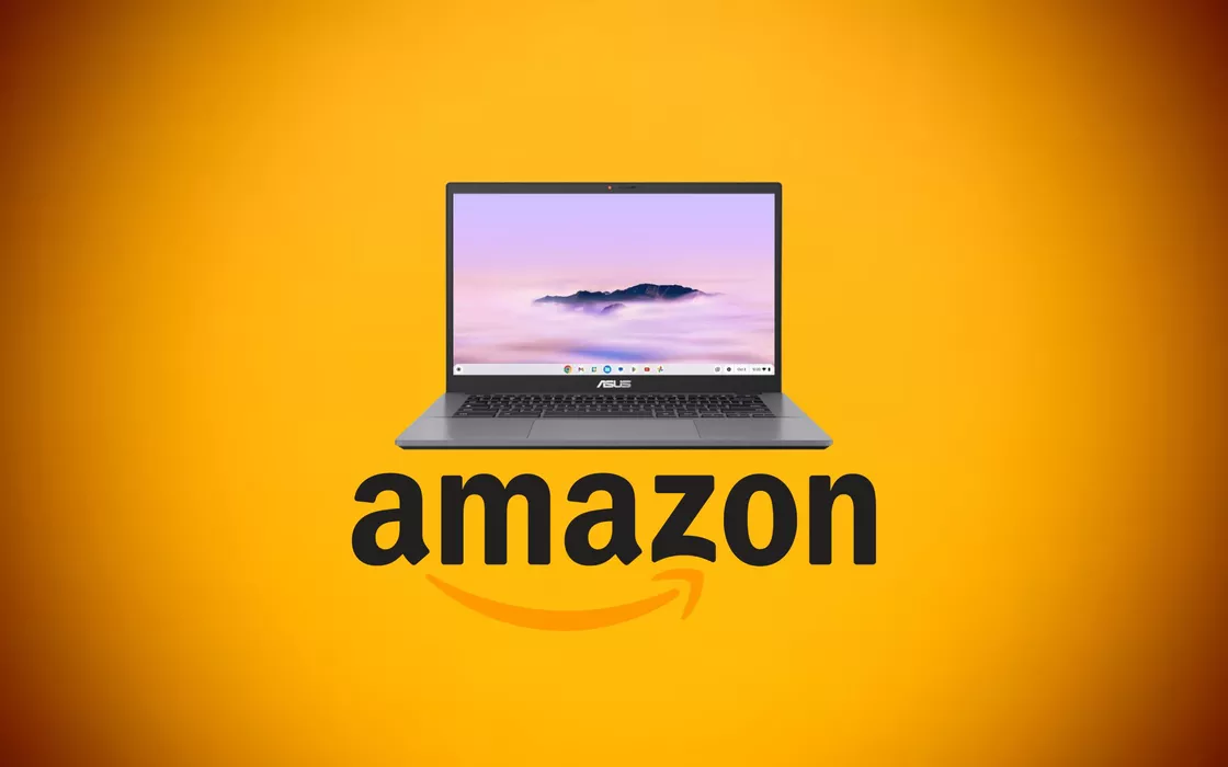 ASUS Chromebook Plus, il notebook scende del 22% su Amazon