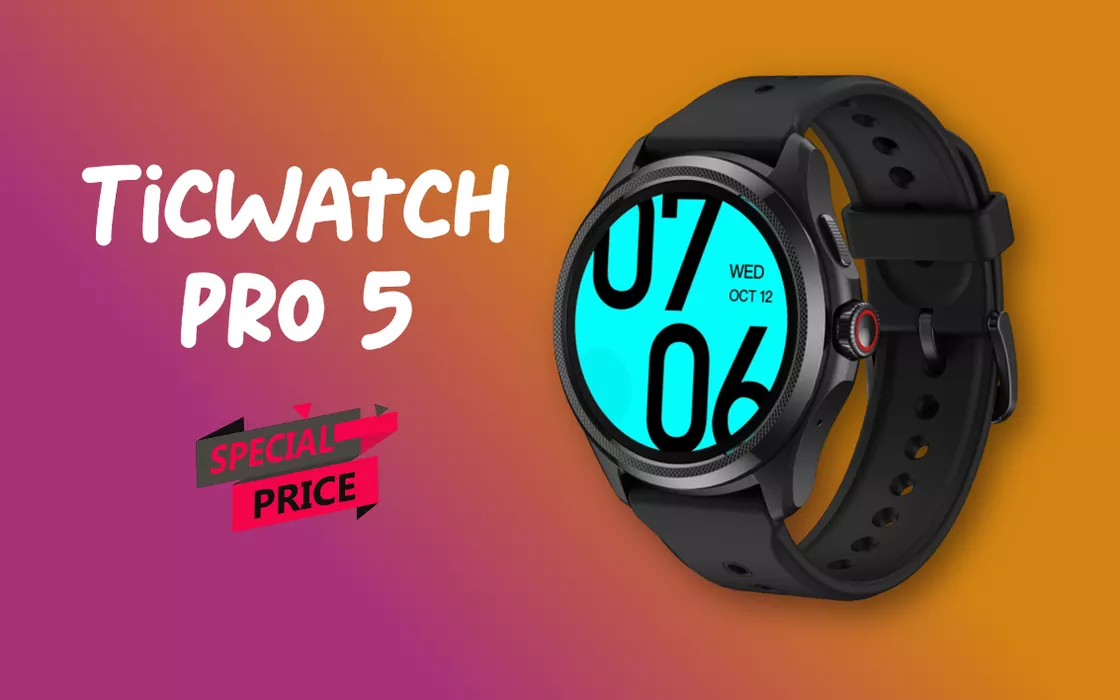 Il Ticwatch Pro 5 è PERFETTO per chi cerca stile e prestazioni