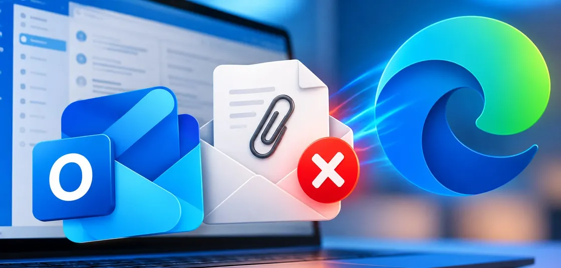 Outlook non apre più gli allegati: la colpa è di Edge 156