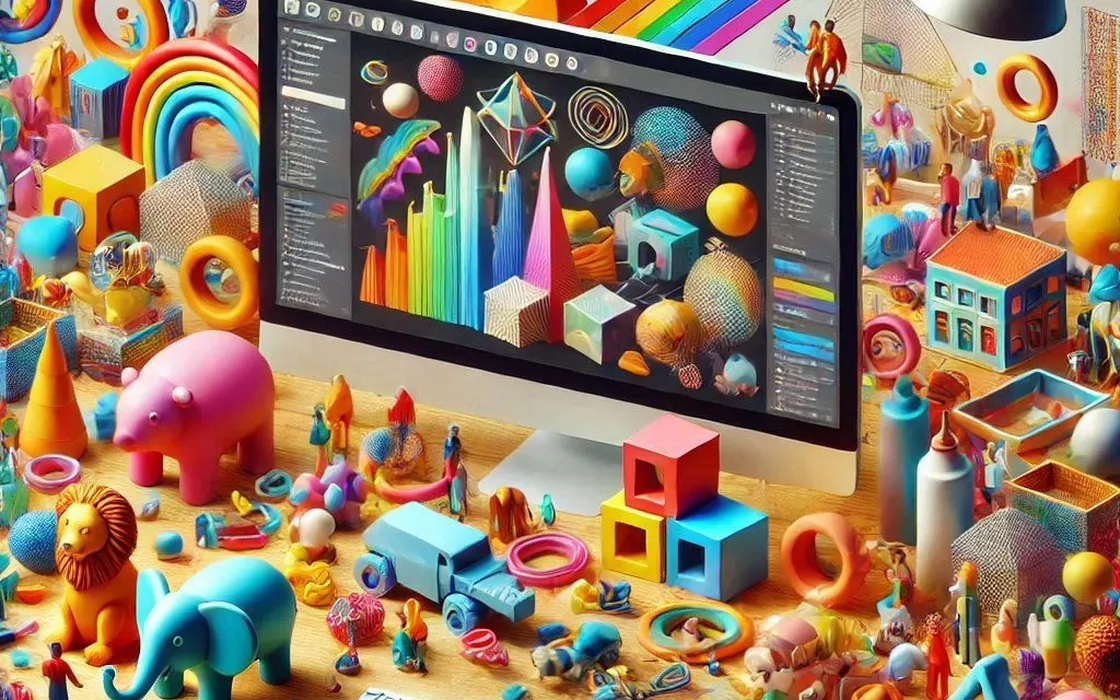 Blender: come importare modelli 3D GLB generati con l'IA