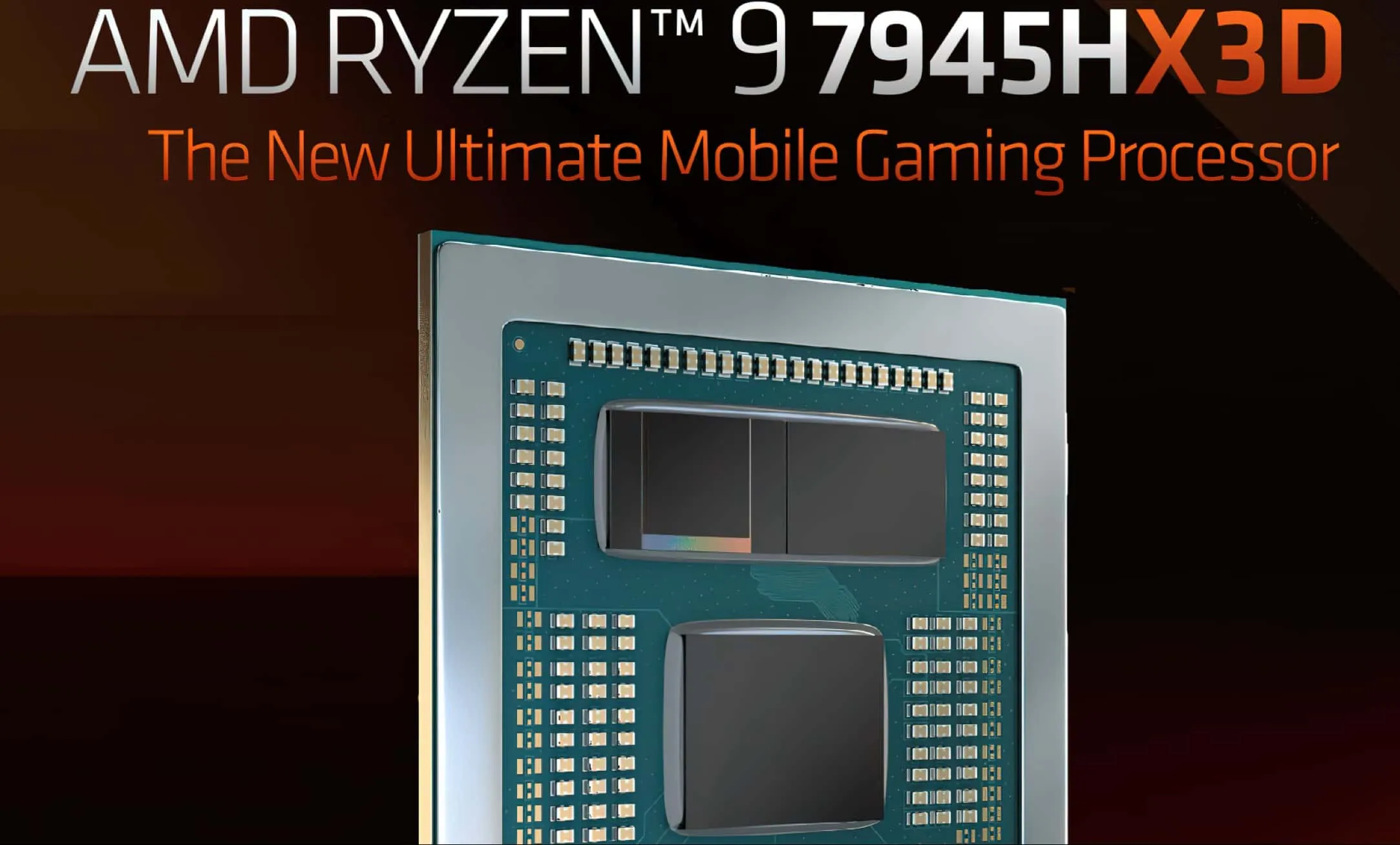 AMD Ryzen 9 7945HX3D ufficiale: la prima CPU per laptop con 3D V-Cache