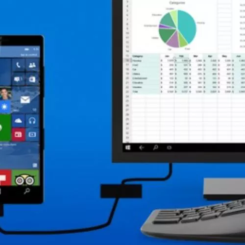 Smartphone Windows 10 si trasformano in PC desktop
