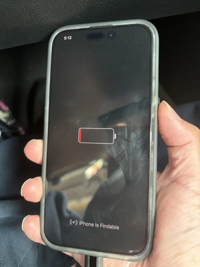 iOS 18 - Ora visibile con Power Reserve