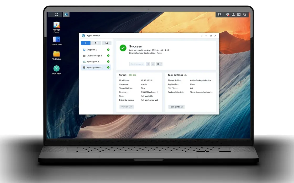 Hyper Backup, come funziona la protezione totale dei dati su NAS Synology