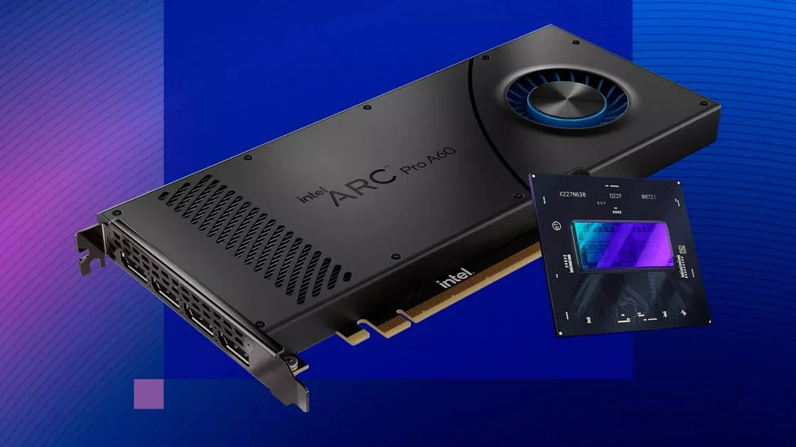Intel presenta le GPU Arc Pro A60 e Pro A60M per workstation