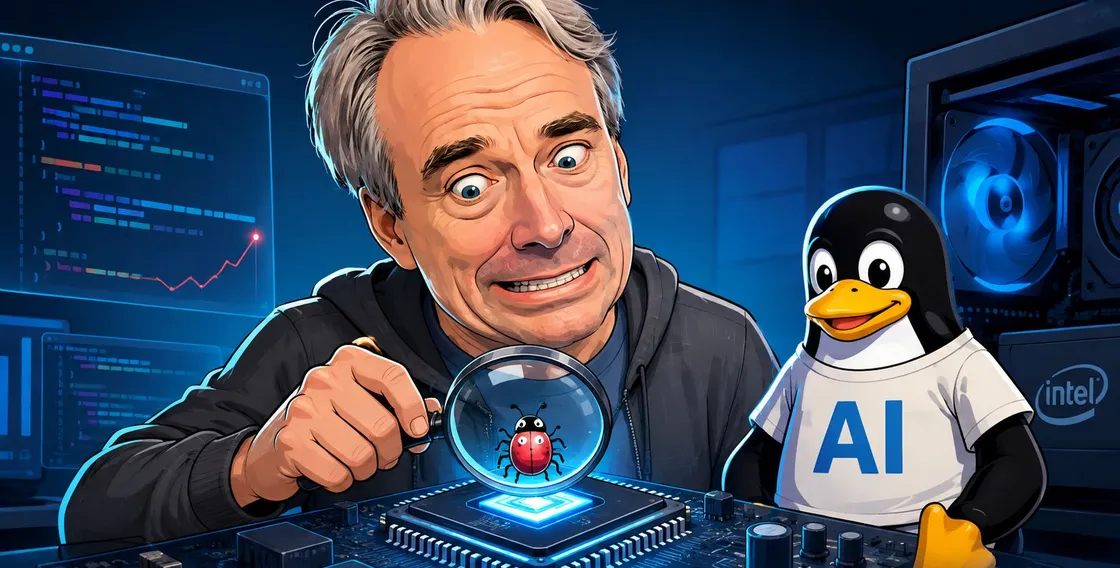 Linus Torvalds scova un bug Intel con l'AI e dà una lezione a tutti