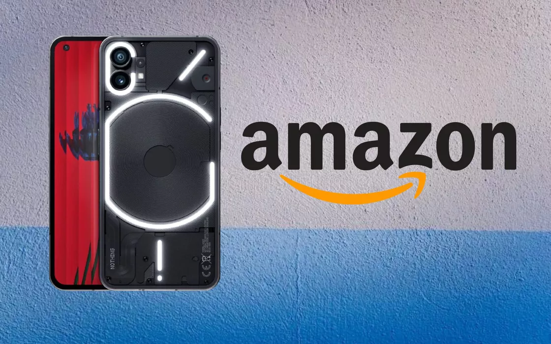 Nothing Phone (1), il bellissimo smartphone costa poco su Amazon
