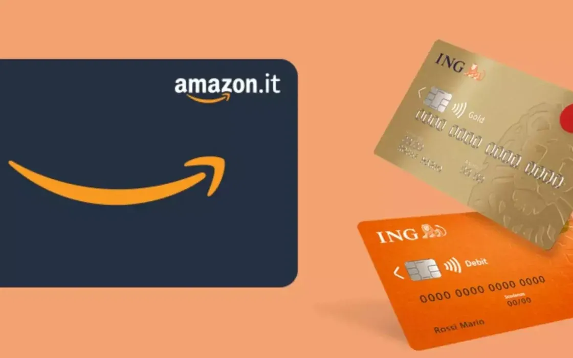 ING: apri Conto Corrente Arancio Più e hai 100€ di buoni Amazon