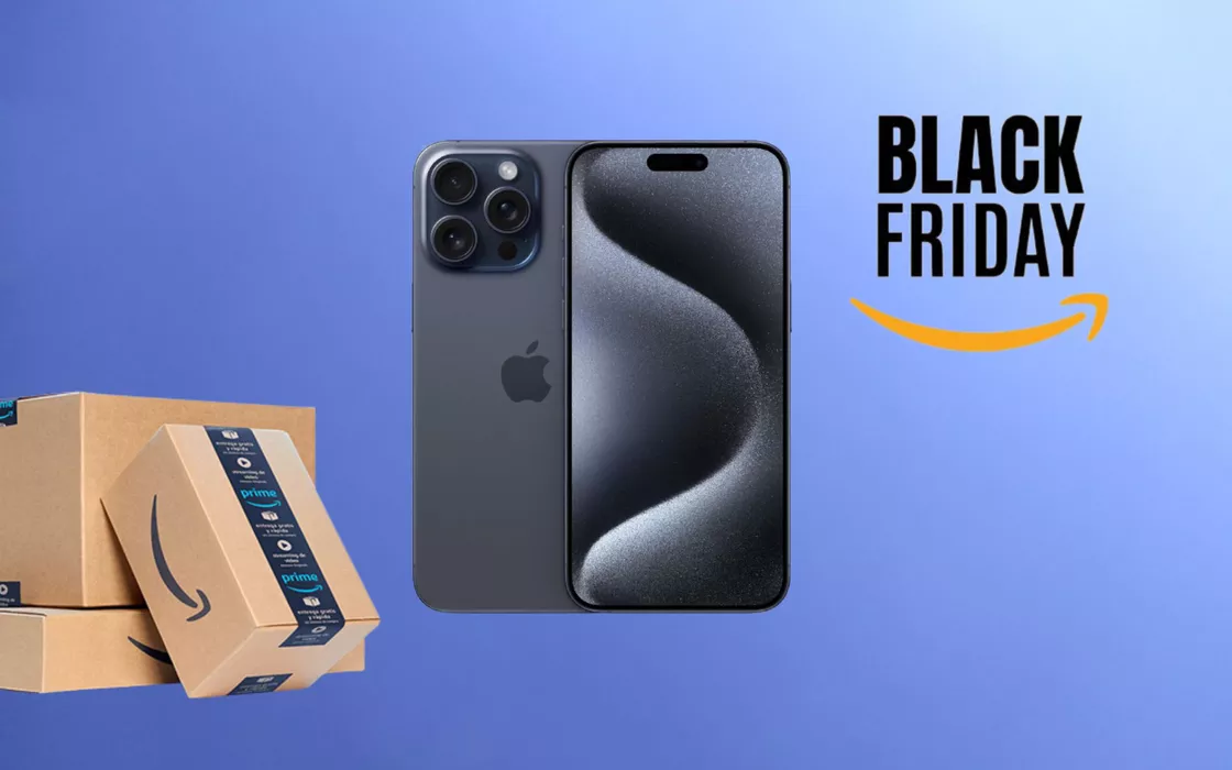 Compra l'iPhone 15 Pro Max in sconto l'ultimo giorno di Black Friday