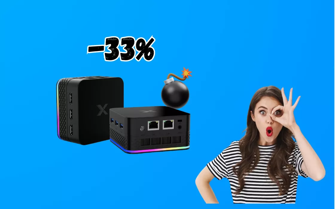 Un mini PC così PICCOLO e SCONTATO offre 16 GB di RAM e 512 GB di SSD