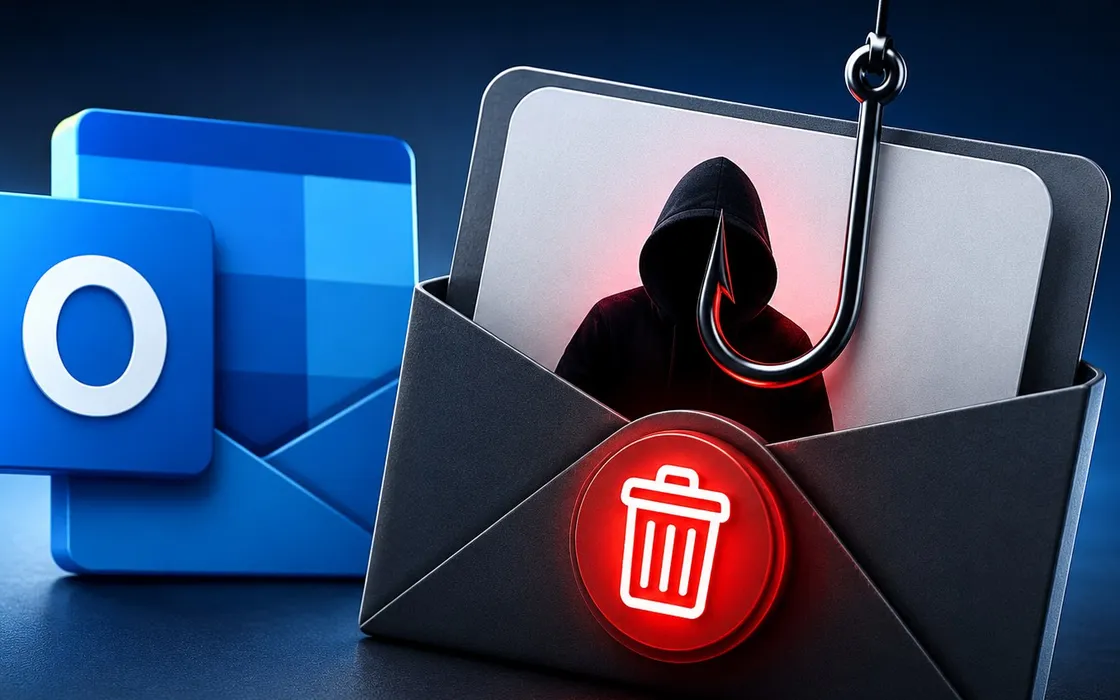 Attenzione a Outlook: alcuni link phishing restano invisibili nella Posta indesiderata