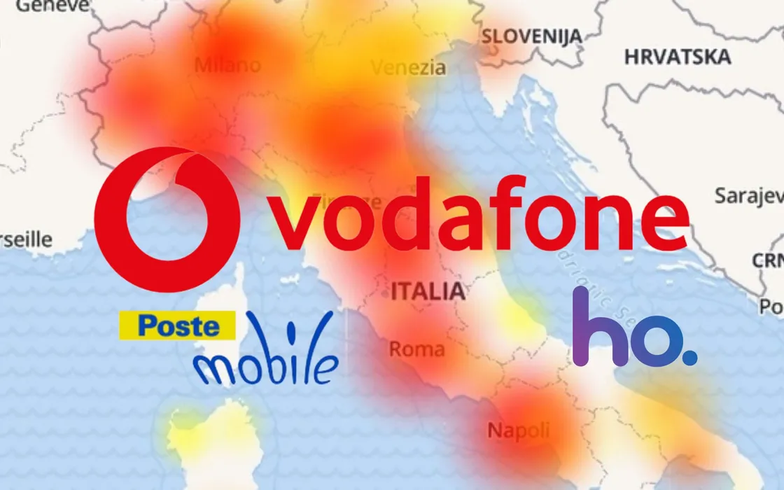 Vodafone è DOWN in tutta Italia: problemi alla rete INTERNET (AGGIORNATO)