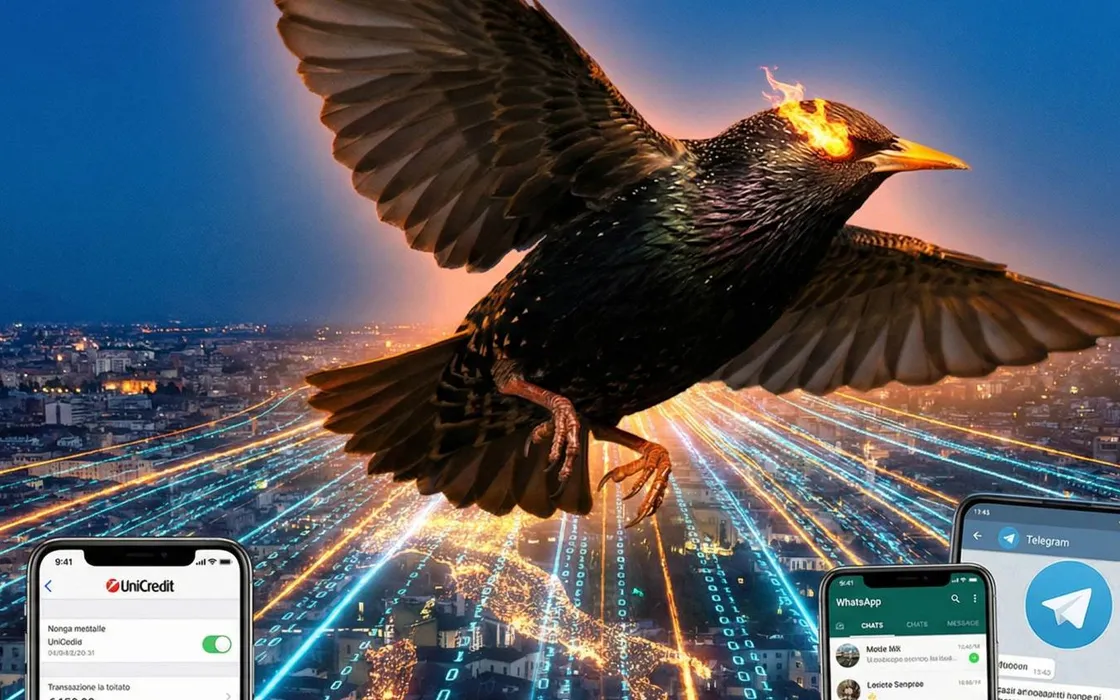 Sturnus colpisce l’Italia: il malware imita le app bancarie, ruba soldi e conversazioni private