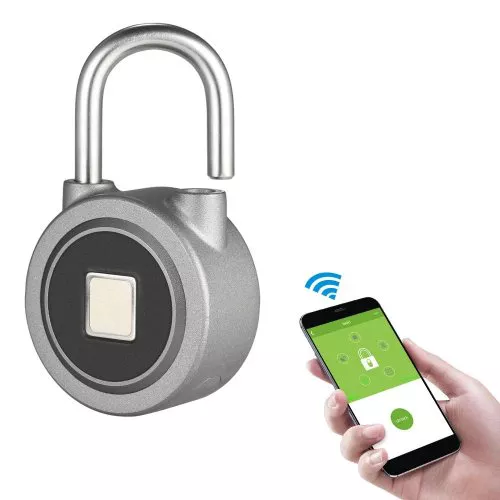 Ecco il lucchetto smart sbloccabile via Bluetooth mediante app o con l'impronta digitale