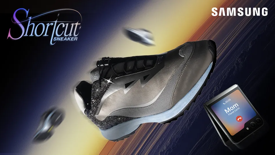 Samsung ha realizzato delle scarpe che comunicano con lo smartphone