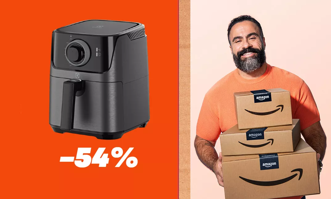 La friggitrice ad aria di Electrolux è scontata del 54% su Amazon con le Offerte di Primavera