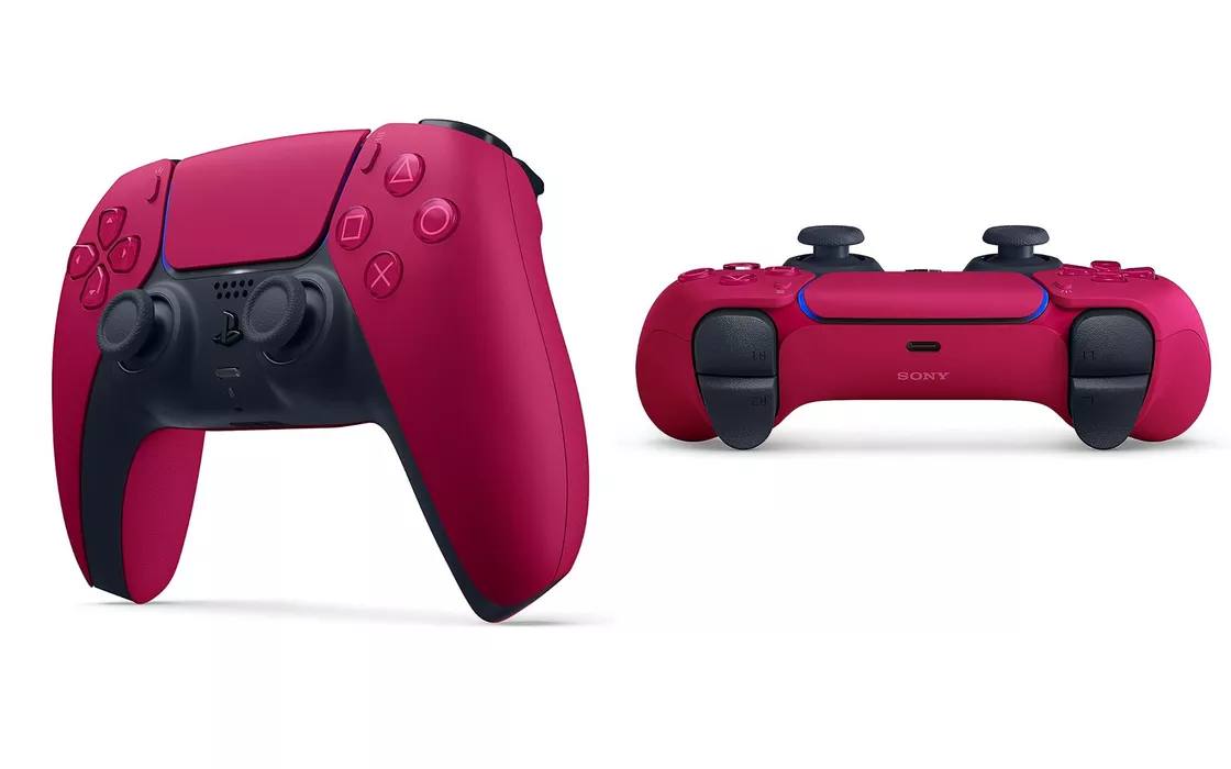 Controller originale PlayStation 5 wireless colore Cosmic Red a meno di 50 euro su Amazon