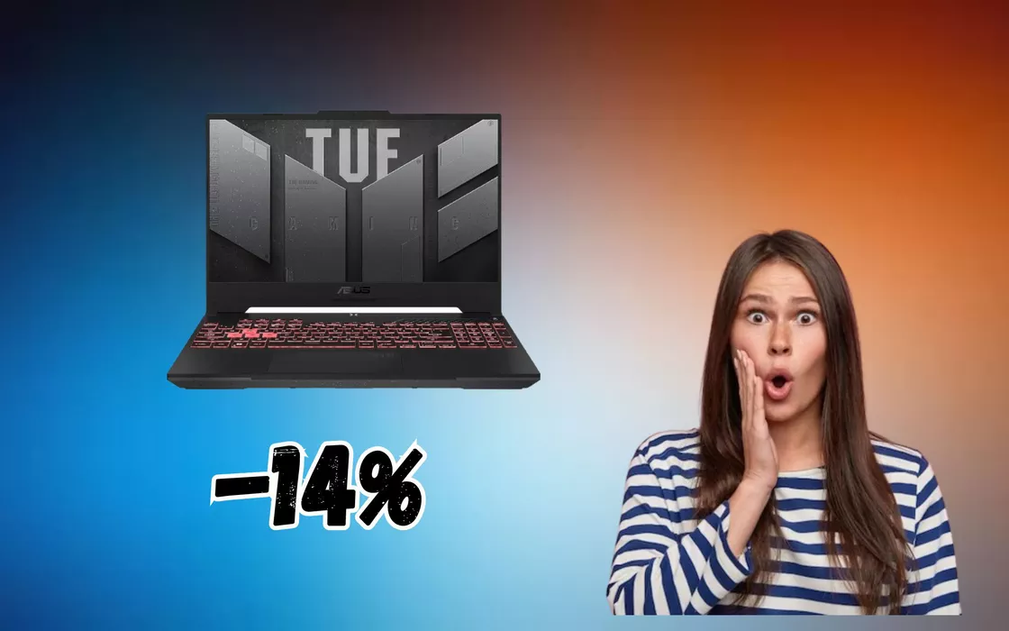 L'ASUS TUF Gaming A15 è il notebook più potente ed è SCONTATO di 200€