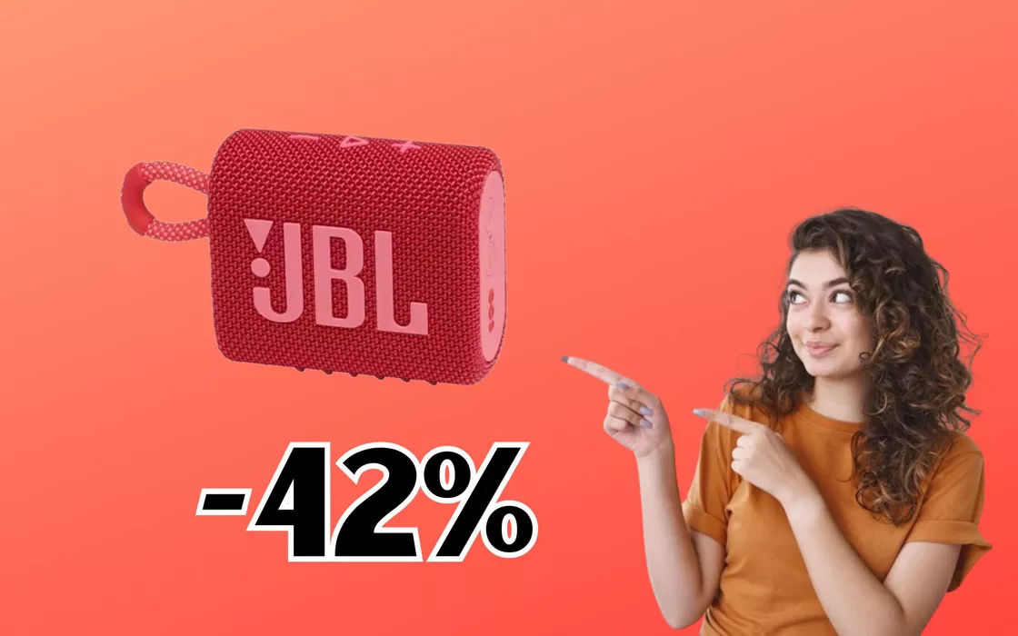 Lo speaker portatile più AMATO su Amazon va a ruba, ecco il JBL GO 3