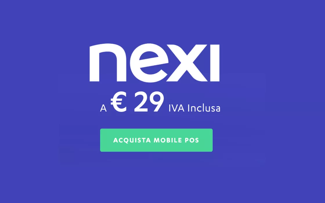 Nexi Mobile, il Pos a canone ZERO per tutti i pagamenti digitali