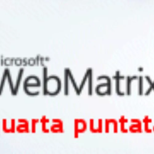 WebMatrix: preparazione di una pagina per la modifica del contenuto del database