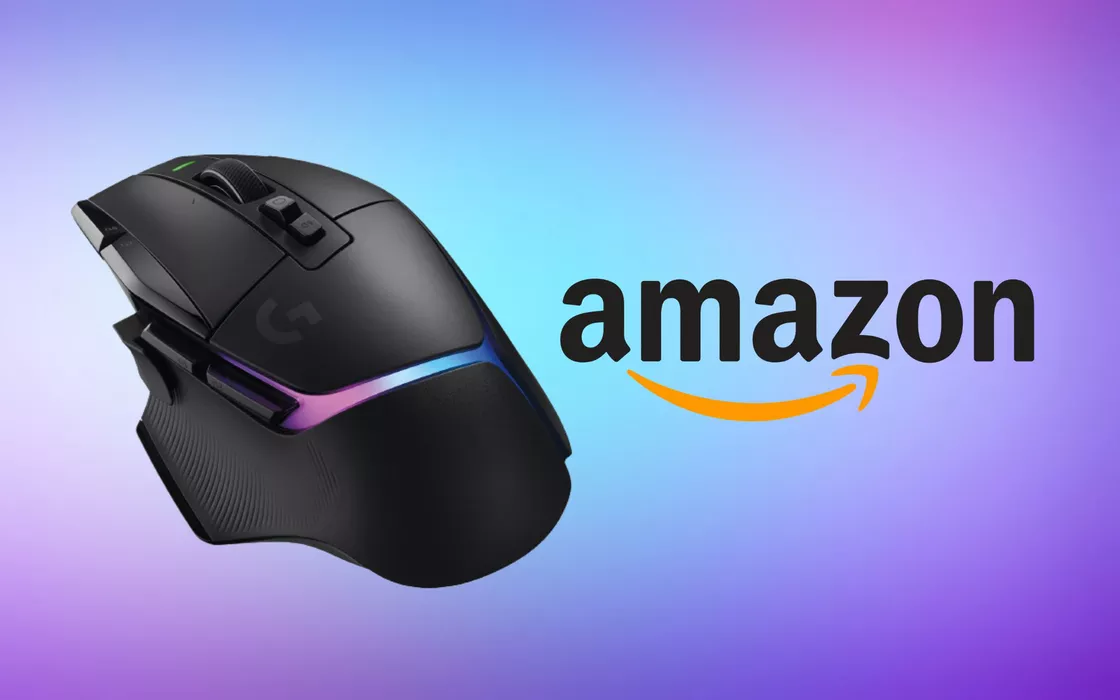 Il mouse da gaming Logitech G502 X PLUS in promo su Amazon